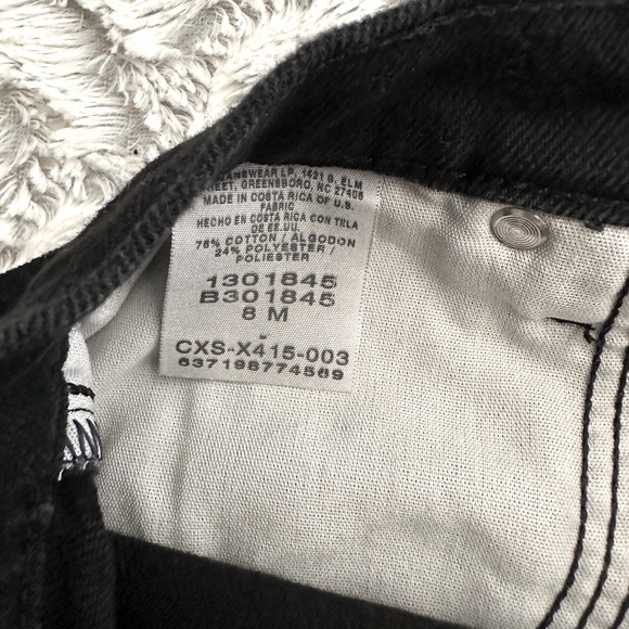 Black Denim Riders Jeans - Picture 6 of 6